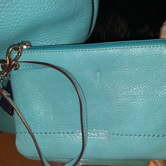 Coach Leather Bag, Wallet, & Coin Wristlet - Picture 3 of 8